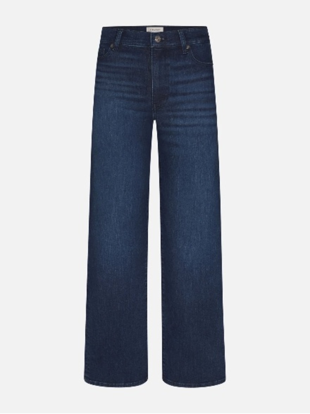 Frame Denim Wide-Leg Jeans in Dark Indigo